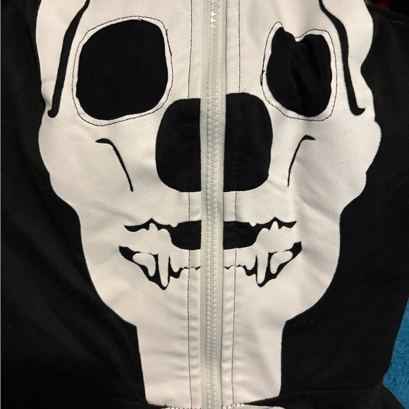 Tipsy Elves Skelton One Piece Costume Unisex Adult Large - Picture 7 of 10